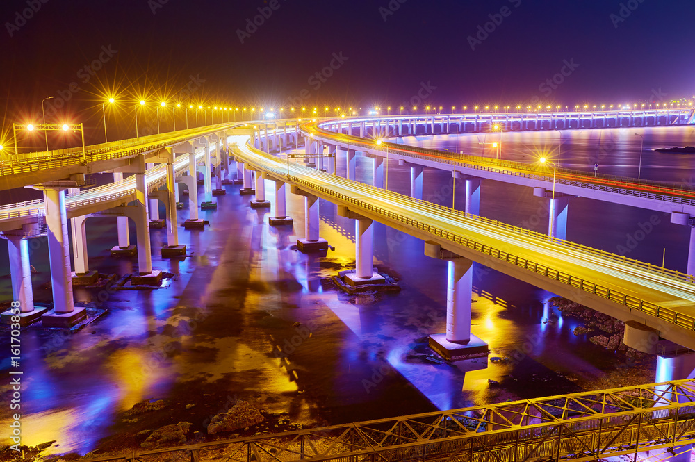 The Dalian Xinghai bay cross-sea bridge