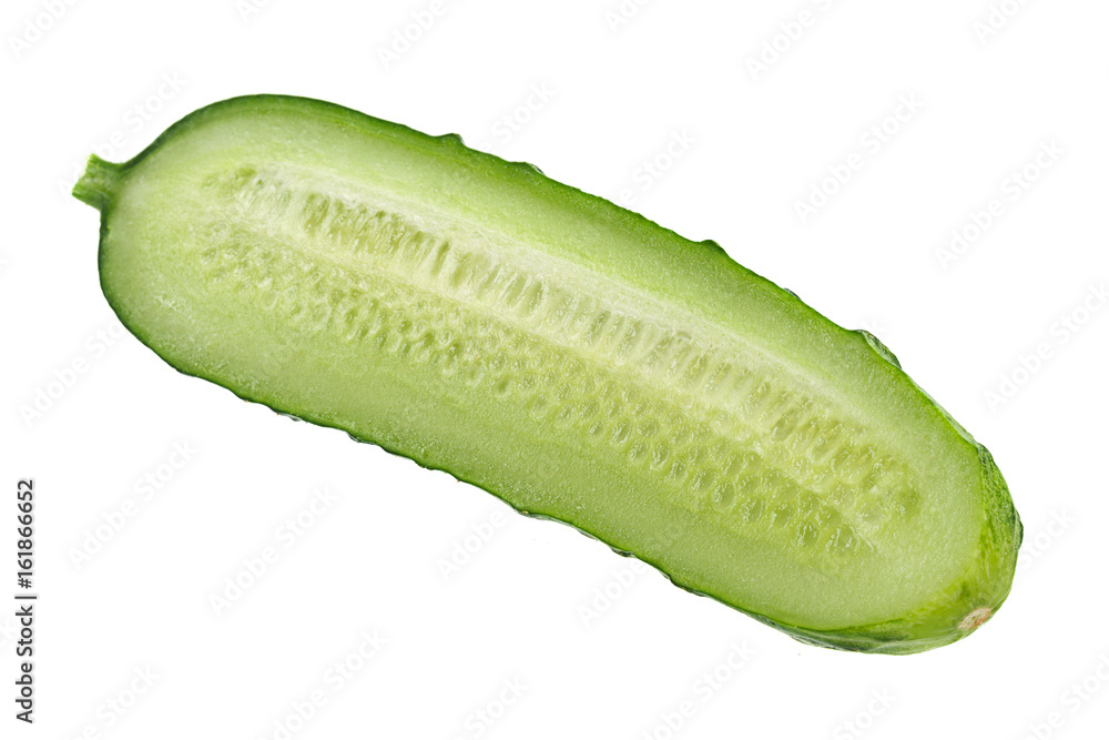 Cucumber vegetable on white