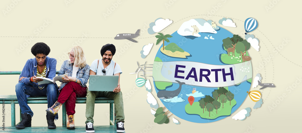 Earth Ecology Environment Conservation Globe Concept