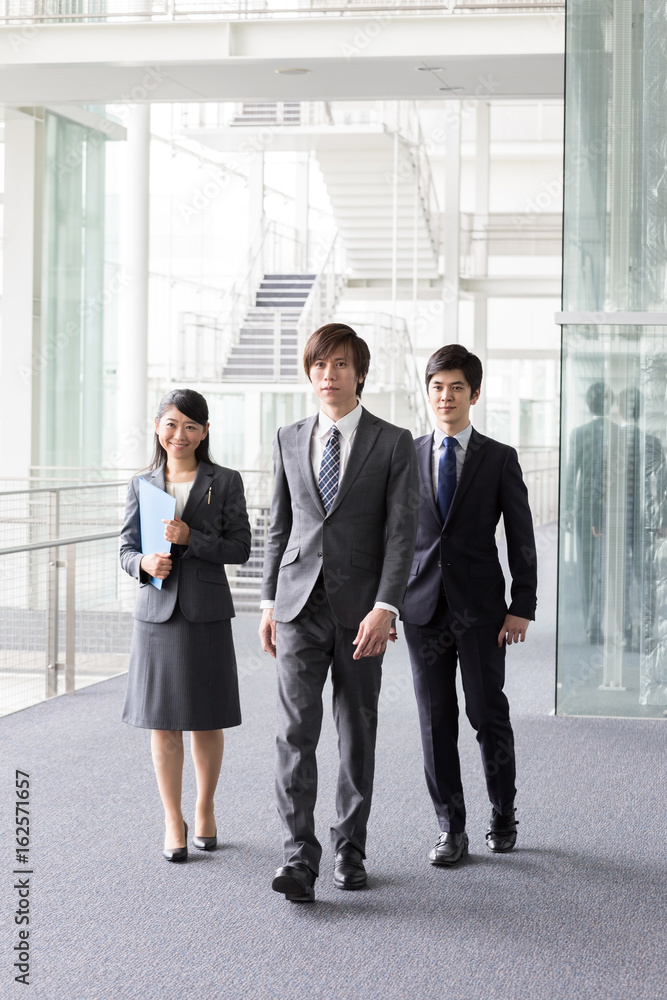 portrait of asian businessteam in office