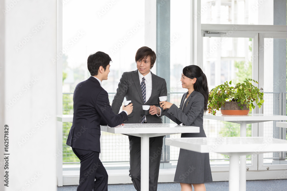 portrait of asian businessteam in office