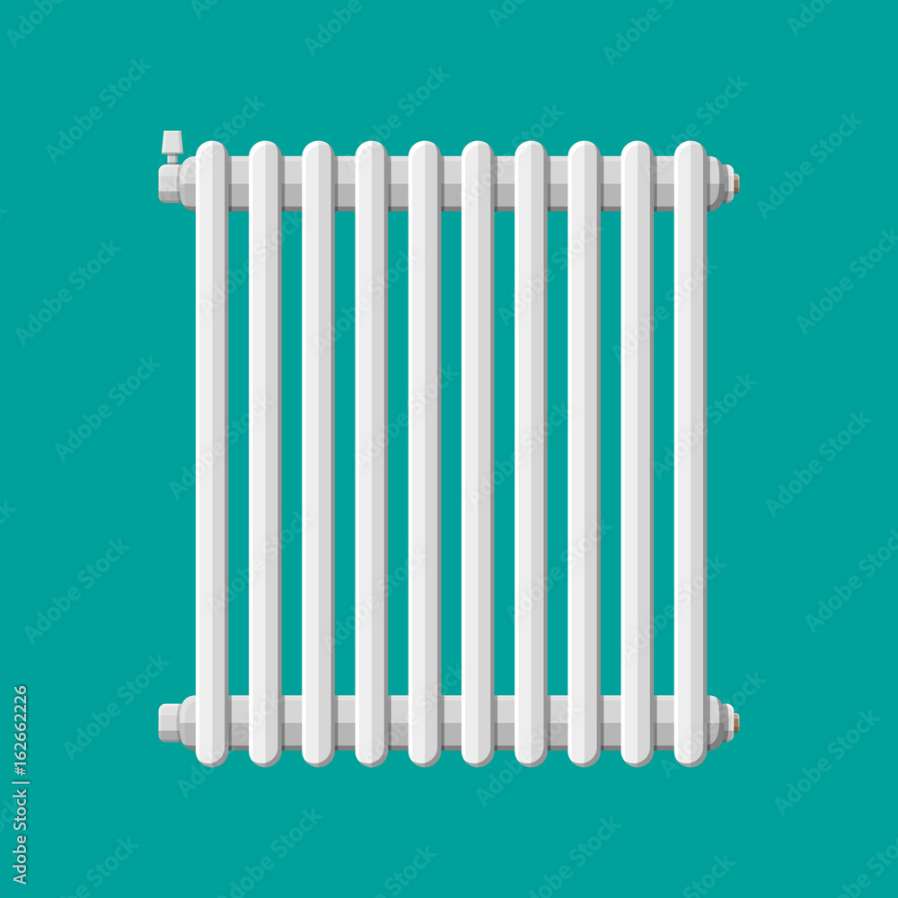 Heating radiator. Retro heating system.