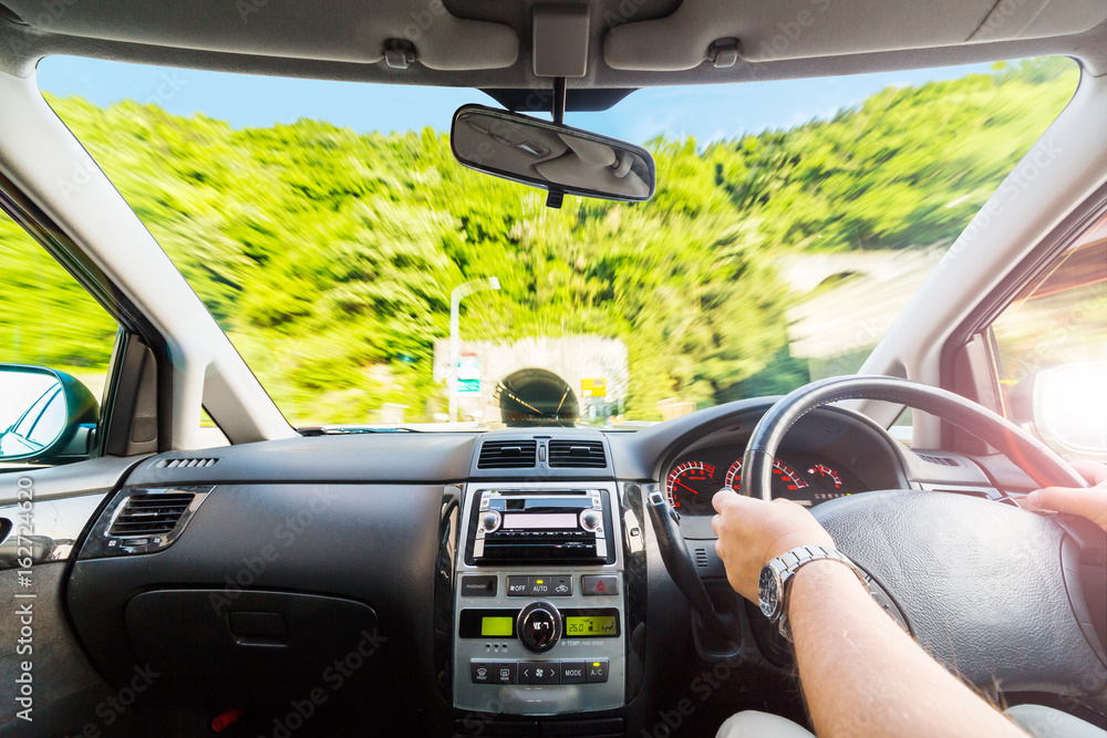 運転席からの風景