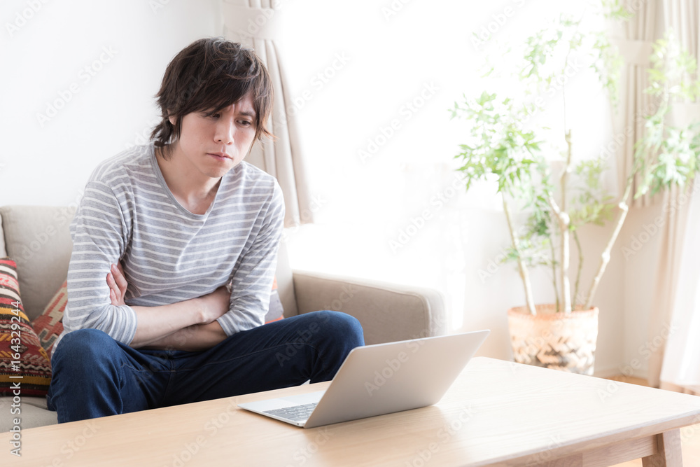 portrait of young asian man lifestyle image