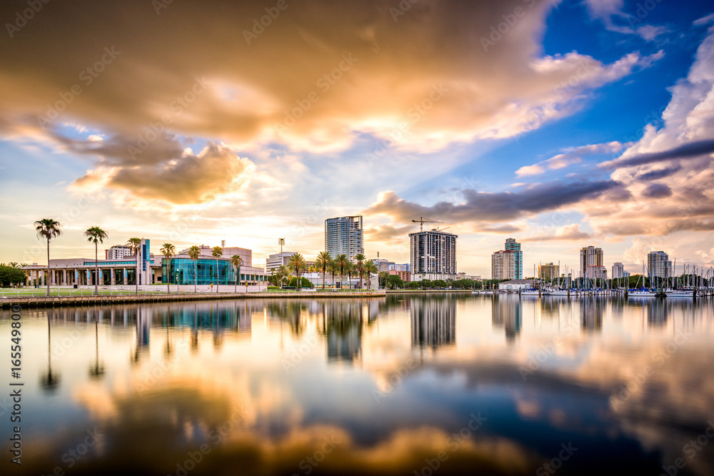 St. Petersburg, Florida Skyline