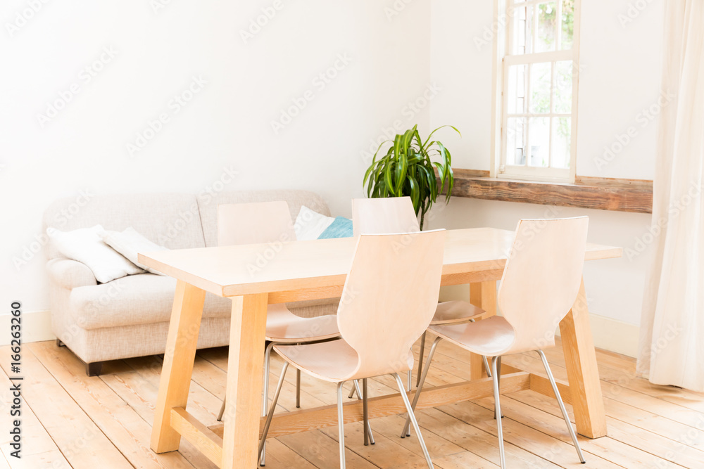 interior of simple living room