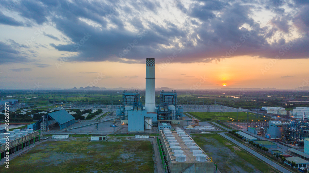 Natural Gas Combined Cycle Power plant electricity generating station industry.