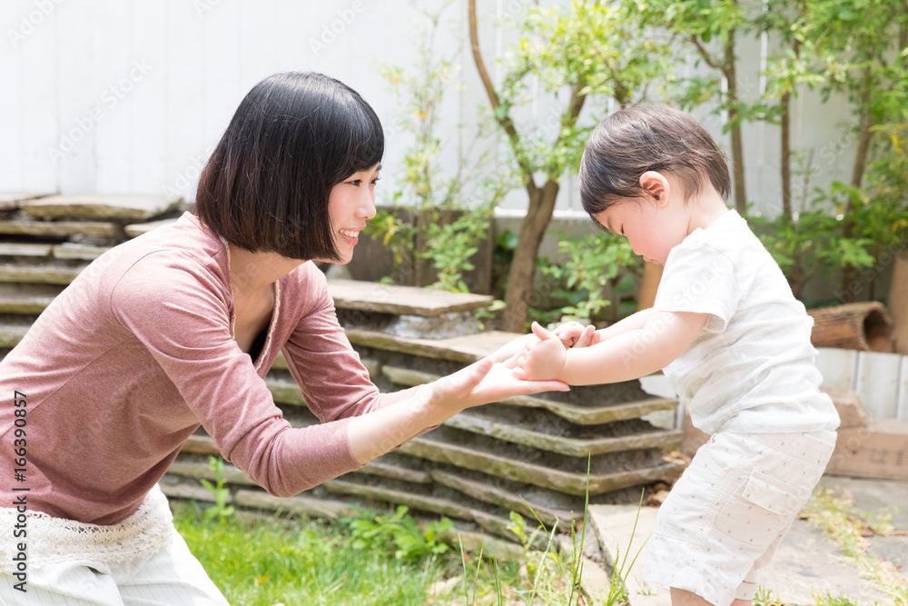 young asian family lifestyle image