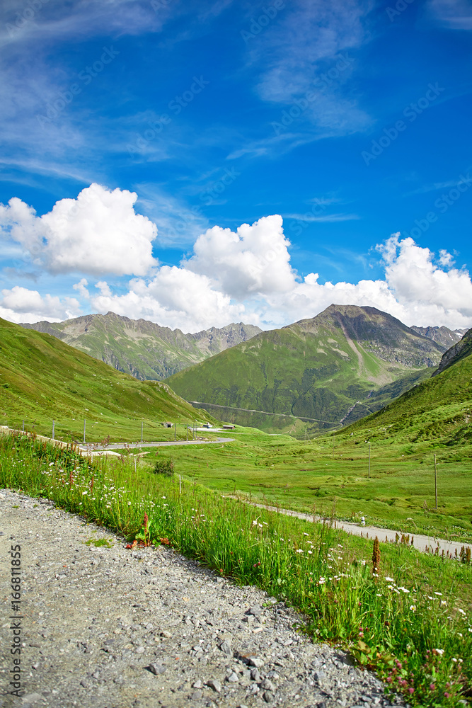 Swiss Alps landscape