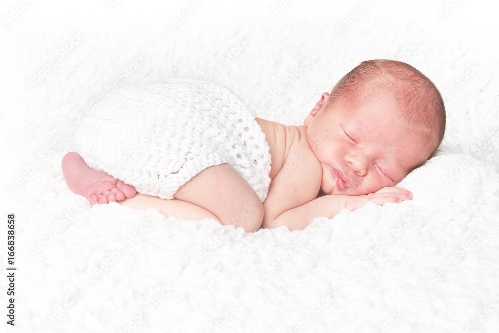 Newborn baby portrait