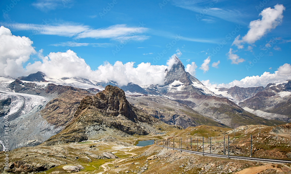 Gornergrat Zermatt，瑞士，马特洪峰