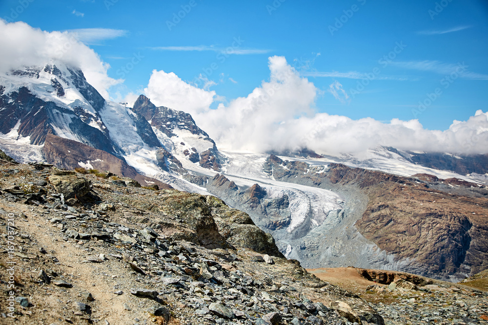 Gornergrat Zermatt，瑞士，瑞士阿尔卑斯山