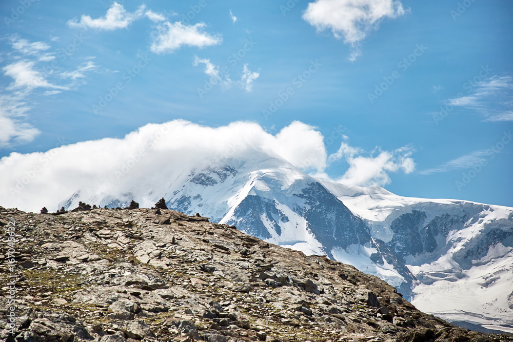 Gornergrat Zermatt，瑞士，瑞士阿尔卑斯山