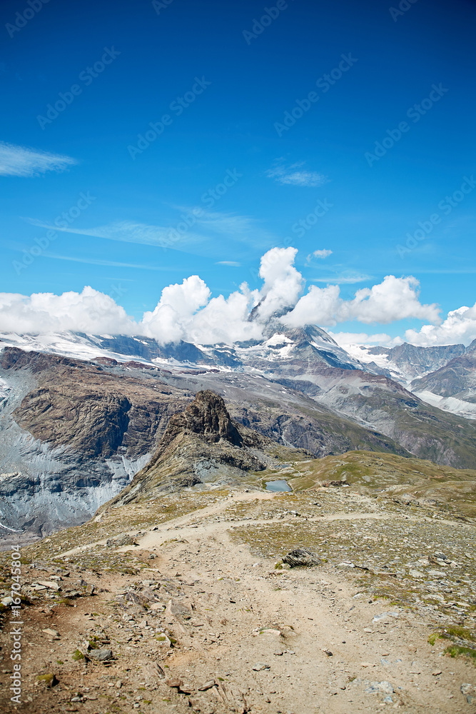 Gornergrat Zermatt，瑞士，瑞士阿尔卑斯山