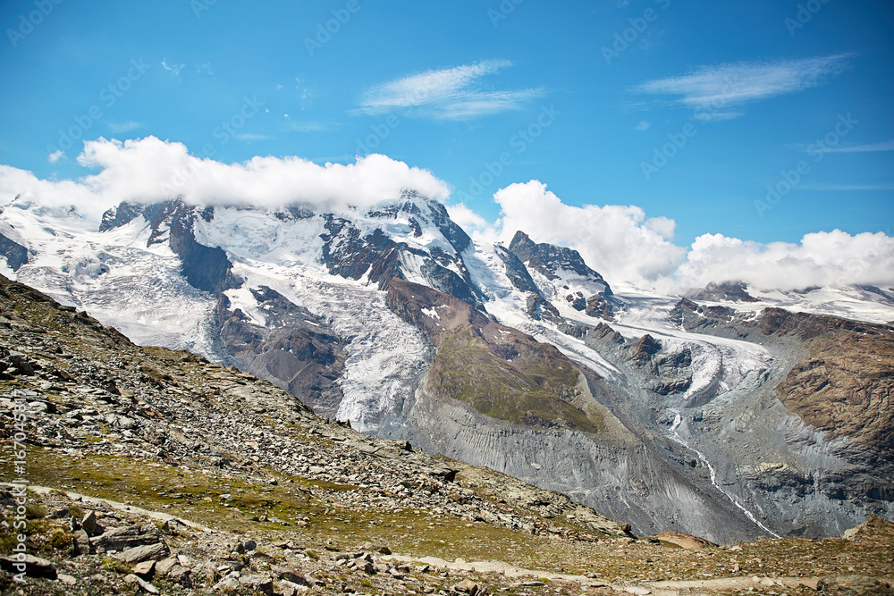 Gornergrat Zermatt，瑞士，瑞士阿尔卑斯山