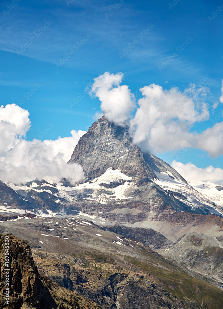 Gornergrat Zermatt，瑞士，马特洪峰