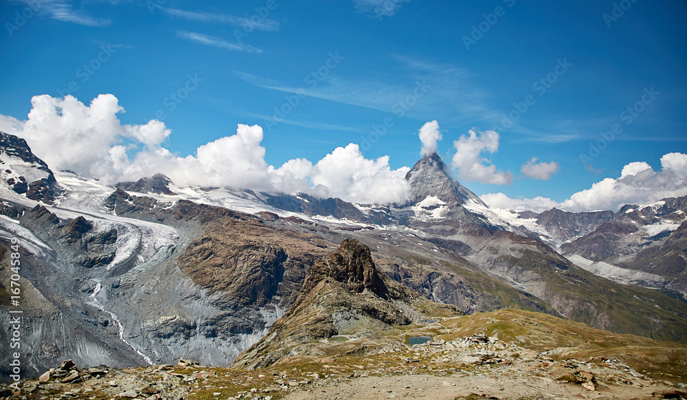 Gornergrat Zermatt，瑞士，马特洪峰