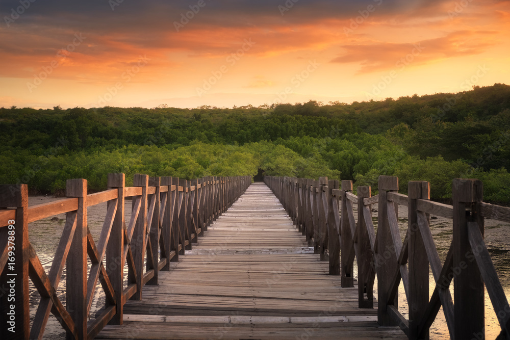 Bentar beach at sunset, East Java, Indonesia