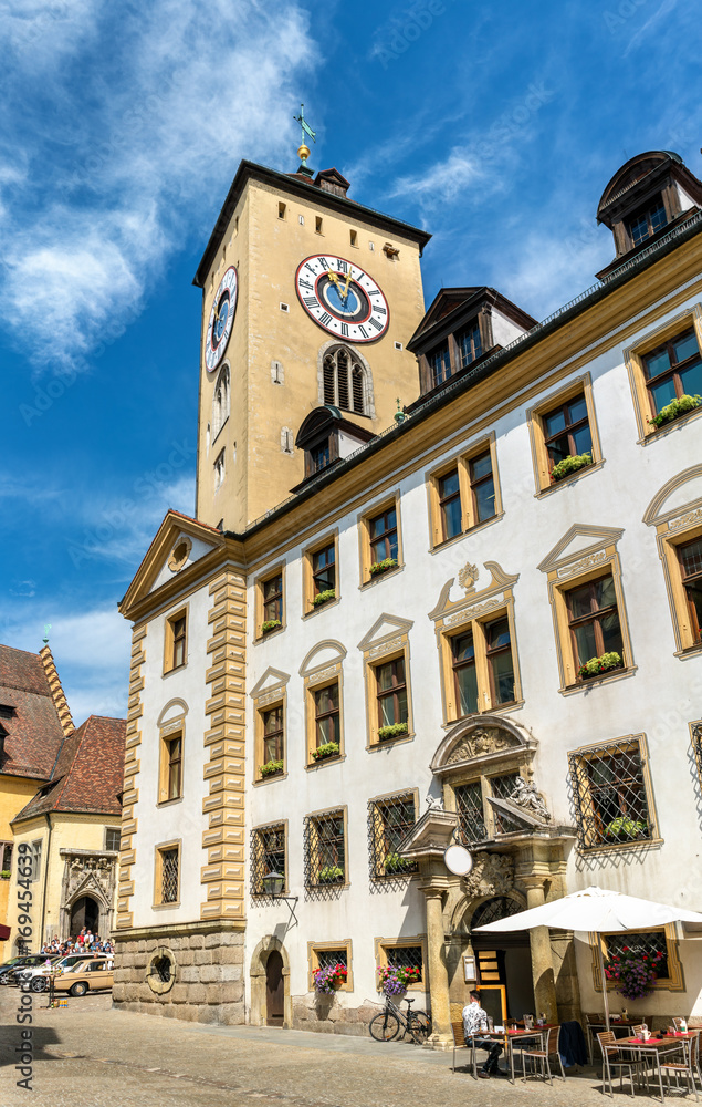 Altes Rathaus，德国雷根斯堡的老市政厅