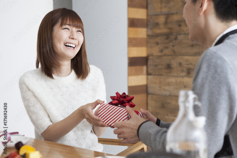 一个乐于得到礼物的女人