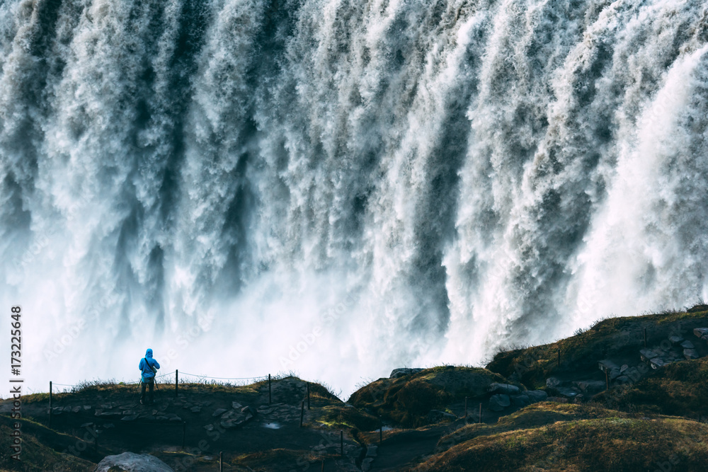 最强大的瀑布Dettifoss