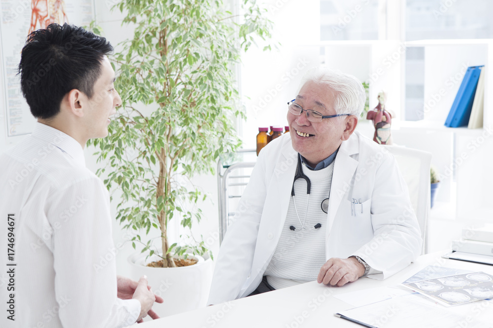 A geriatrician who talks to young patients