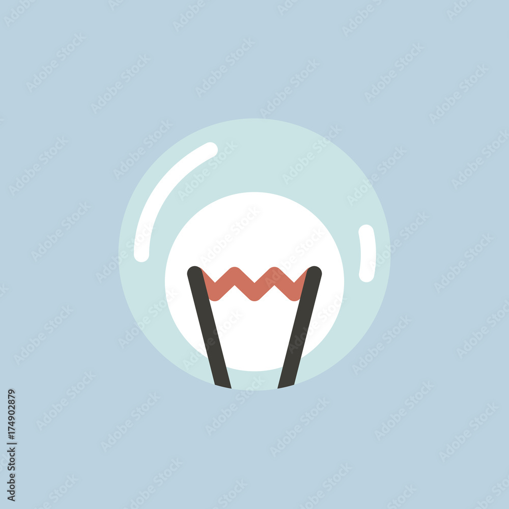 Vector of lightbulb icon