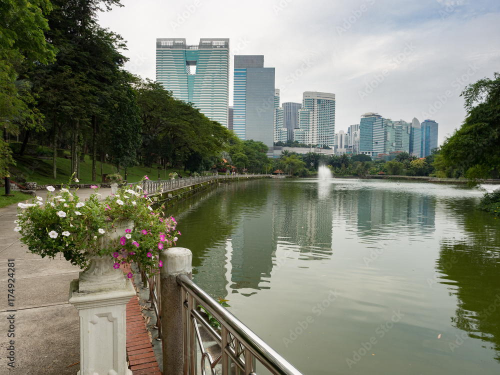 吉隆坡市中心的Perdana植物园