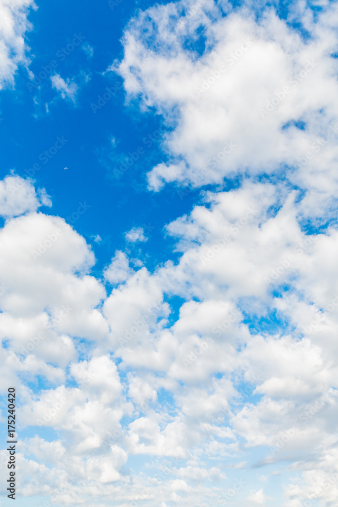 青空と綿雲