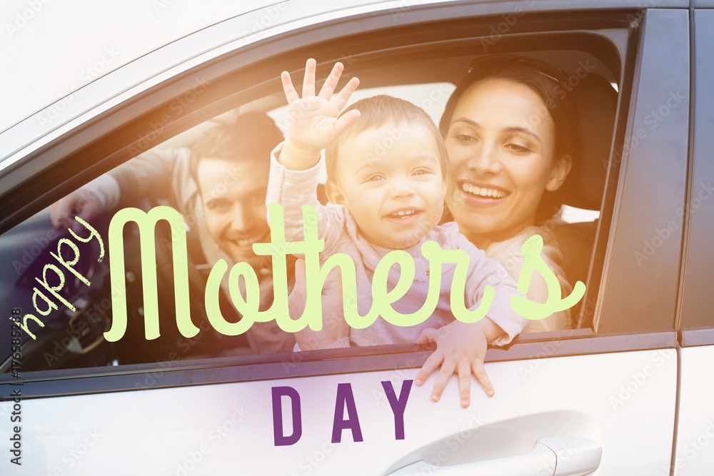 Composite image of mothers day greeting