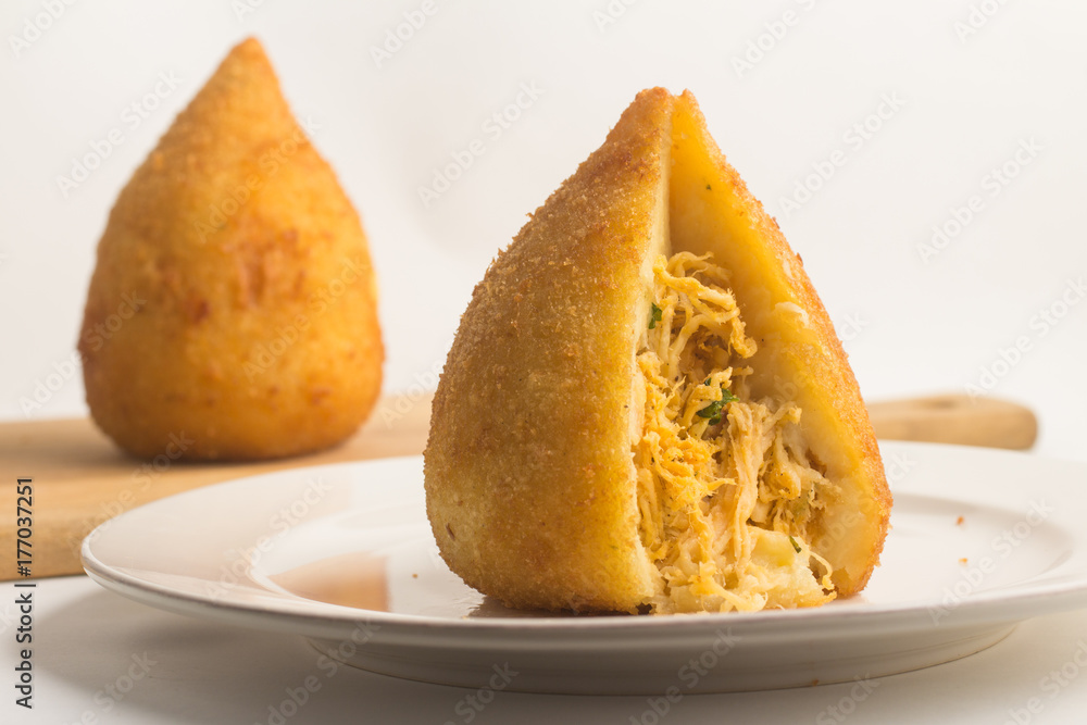 巴西鸡肉Coxinha