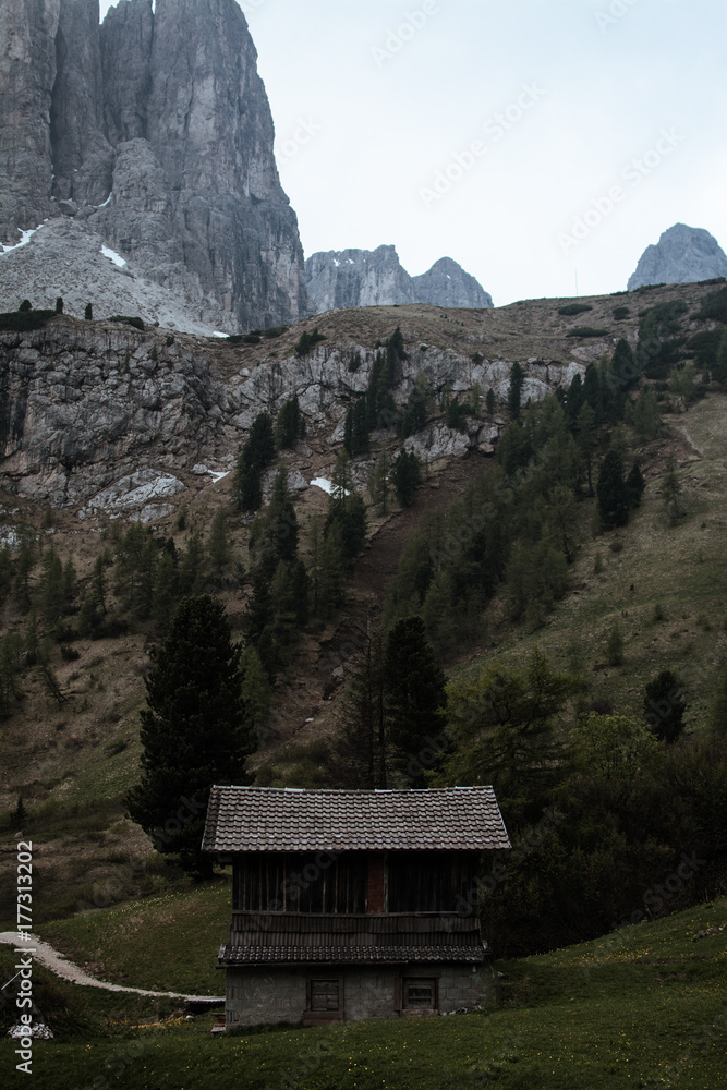 einsame Hütte