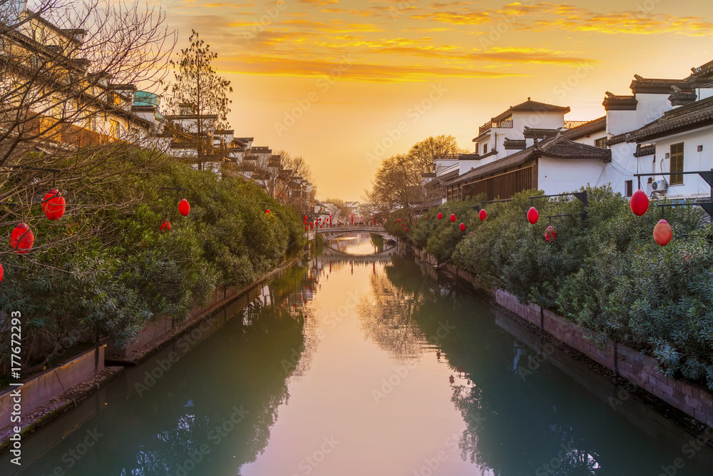 南京秦淮河风光