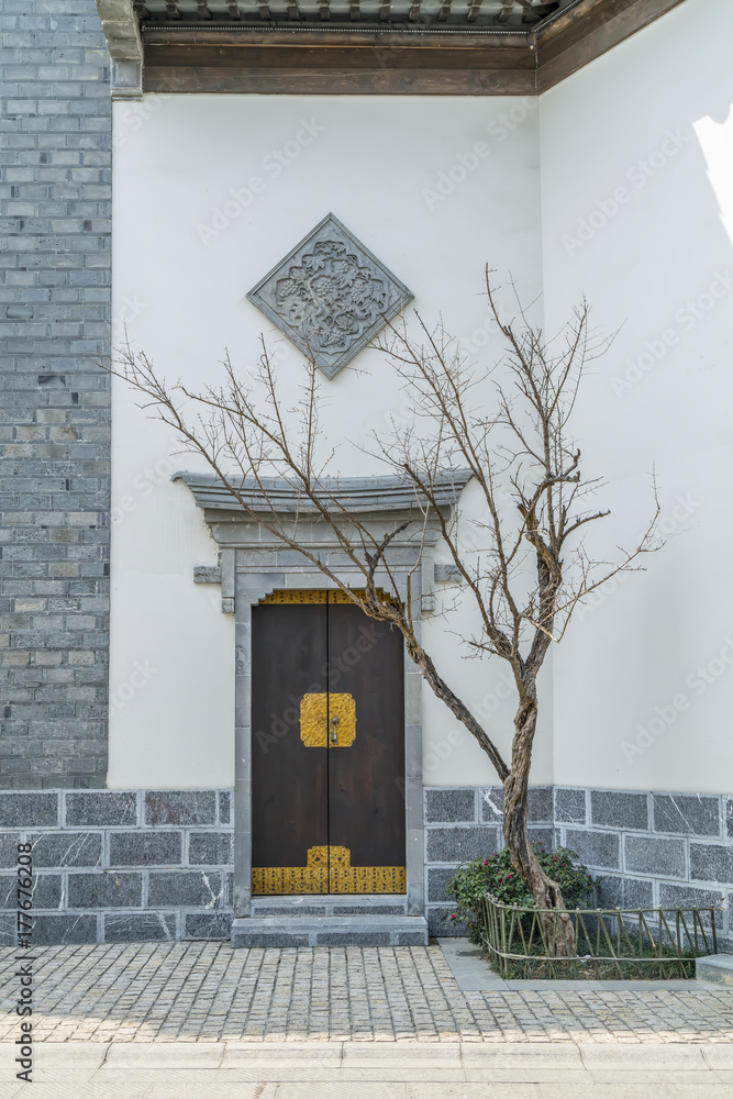 Chinese wooden doors