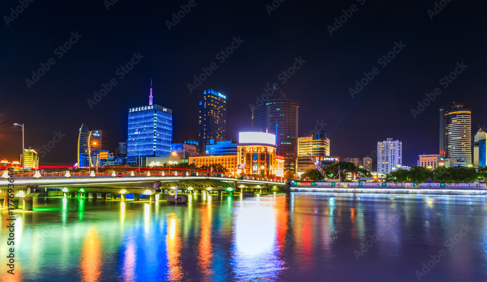 城市建筑景观夜景