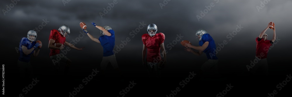 american football players wide black