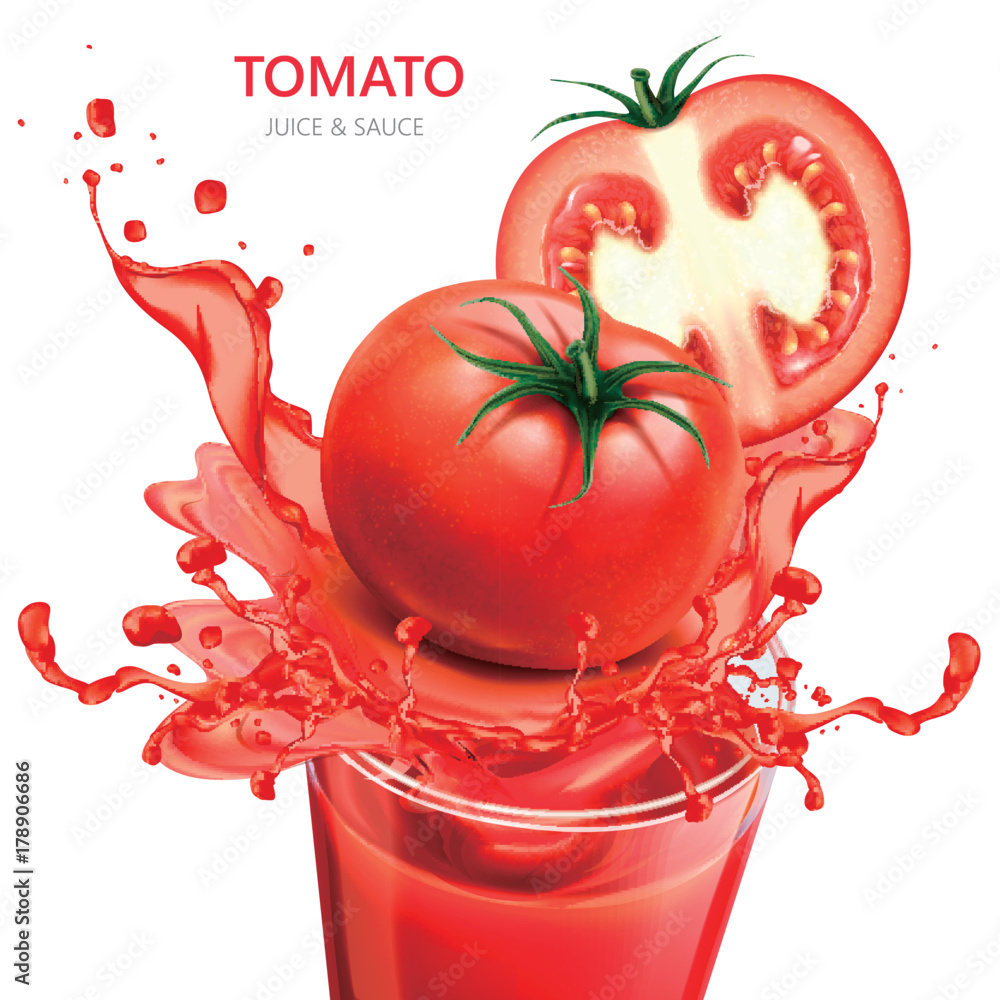 Tomato juice and sauce