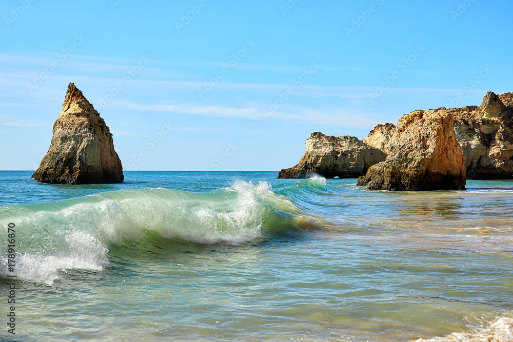 Waves of Atlantic Ocean