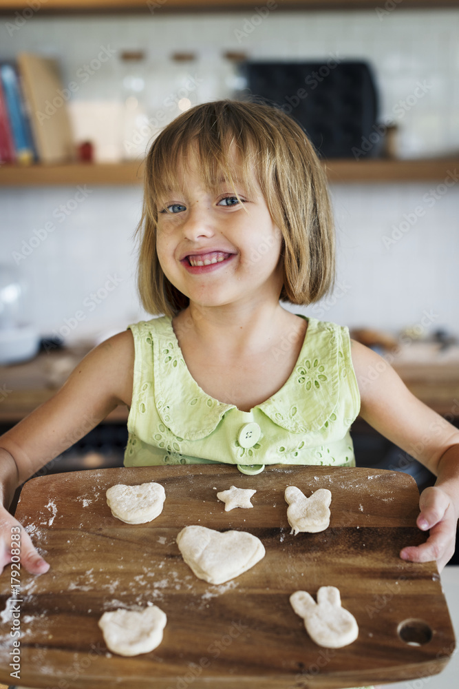 Young caucasian baker