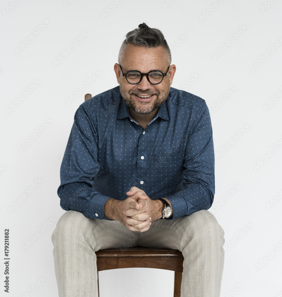 Portrait of a dapper businessman