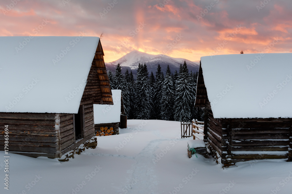 雪屋奇景