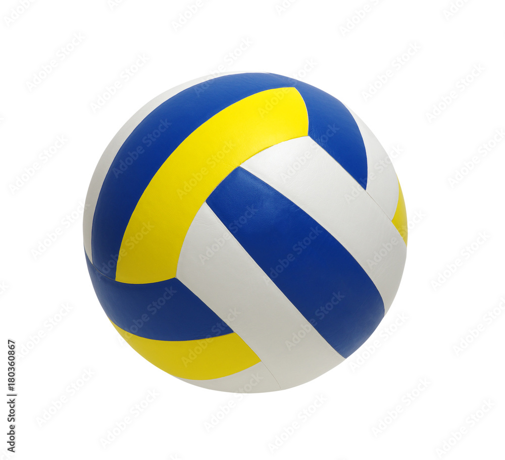 Volleyball ball isolated on white