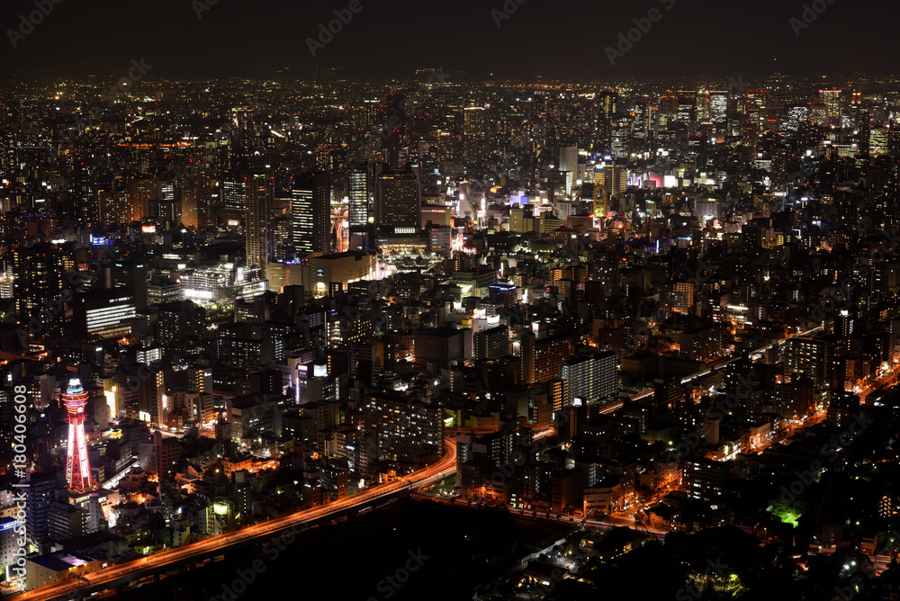 大阪の夜景