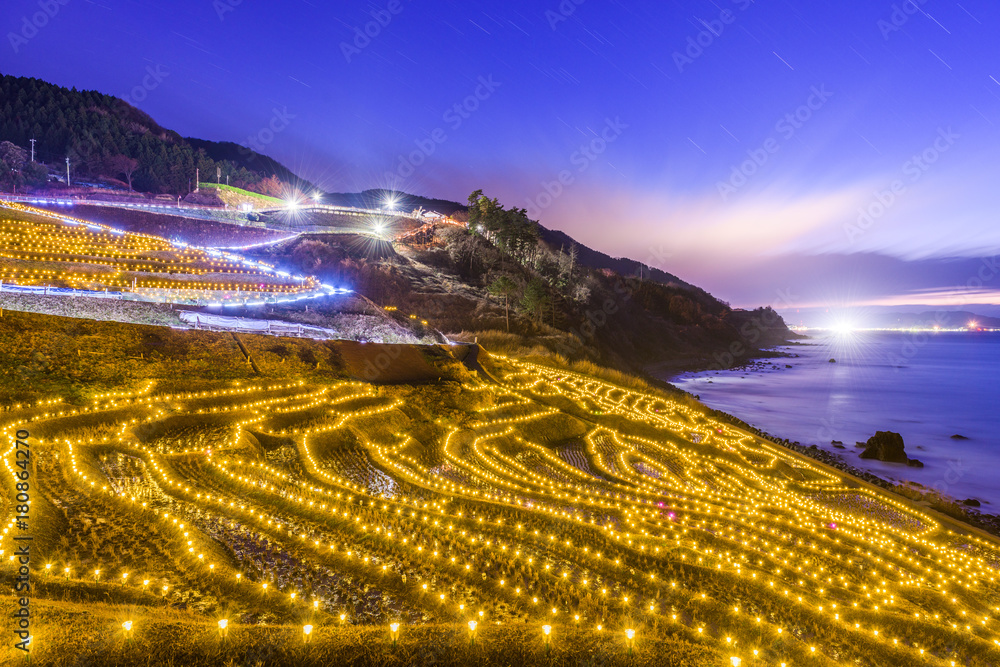 和岛，日本水稻梯田