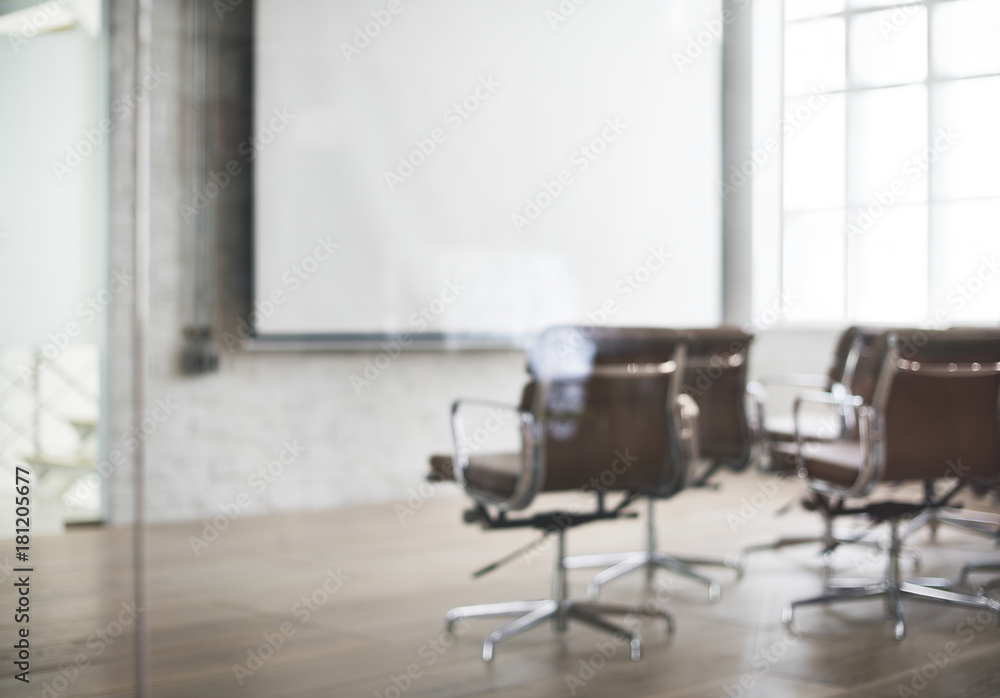 Contemporary conference room