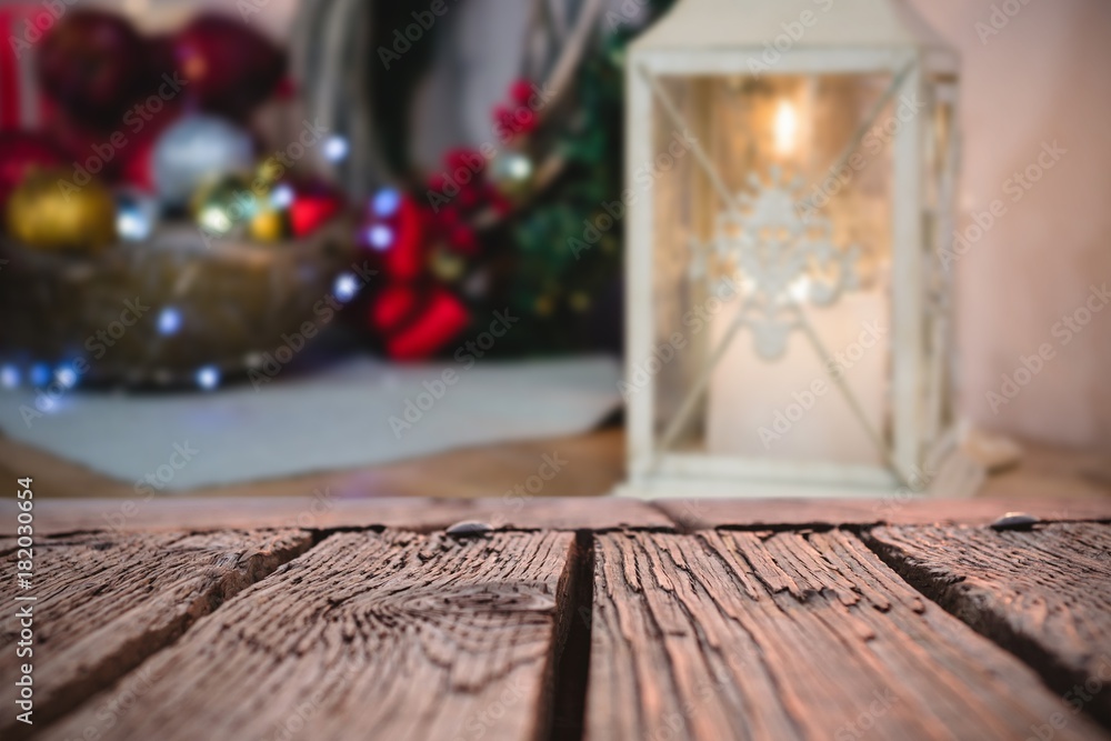 Composite image of rusty wooden plank