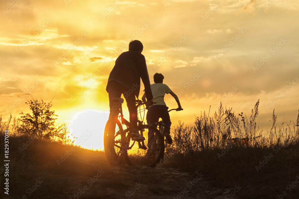 boy on bike