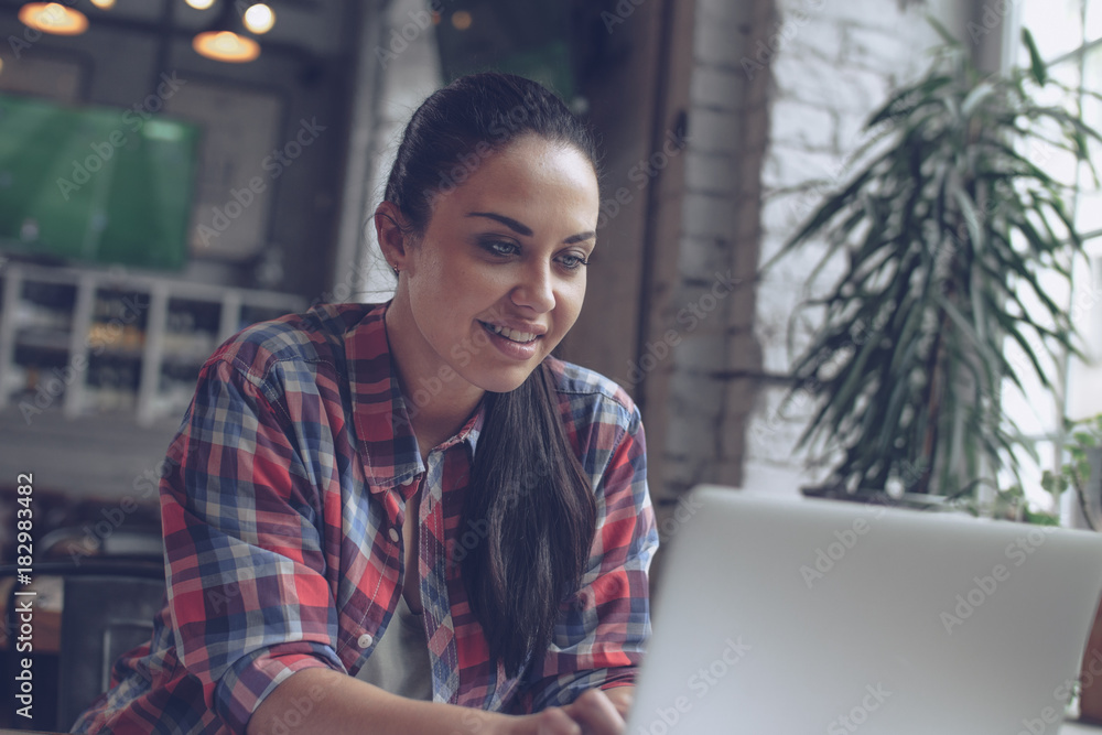 Smiling woman