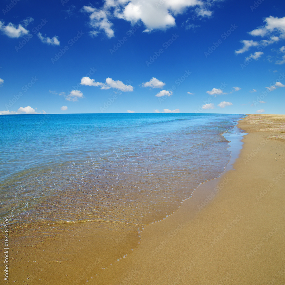 海滩与大海