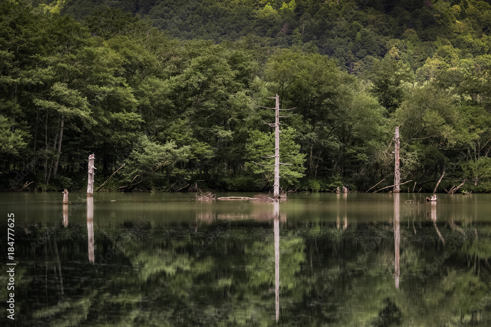 Kamikochi , A popular resort in the Northern Japan Alps of Nagano Prefecture